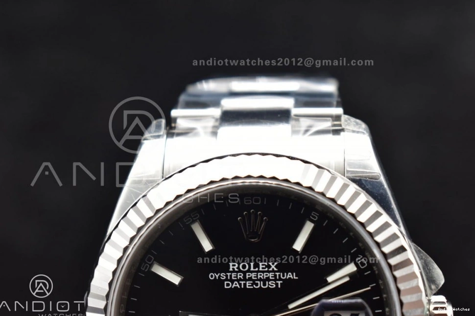 Dial 126334 Edition Oyster Sleek SS Black 615 VS Bracelet 41 DateJust Best 904L on VSF 1:1 0501